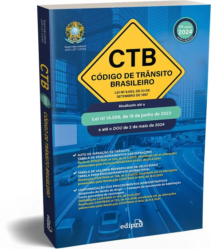 Código de Trânsito Brasileiro 2024 17ediçao