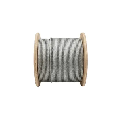 Rolo 100m Cabo De Aço Galvanizado 3/32 2,38mm 6x7